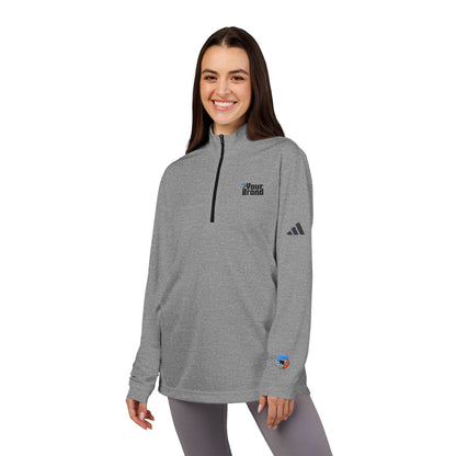 Embroidered Quarter-Zip Pullover - Custom Brand Apparel, Sportswear, Activewear, Gym Top, Personalized Gift