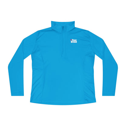 Ladies Quarter-Zip Pullover with Inspirational Text, Cozy Sportswear, Casual Hoodie for Everyday Wear, Perfect Gift for Moms and [...]