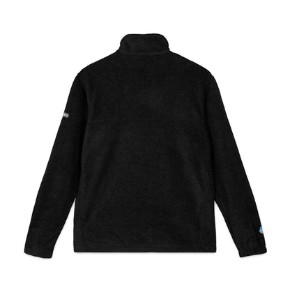 Cozy Embroidered Fleece Jacket for Outdoor Adventures, Perfect Gift for Nature Lovers, Layer for Cool Days, Ideal for Hiking and Casual Wear