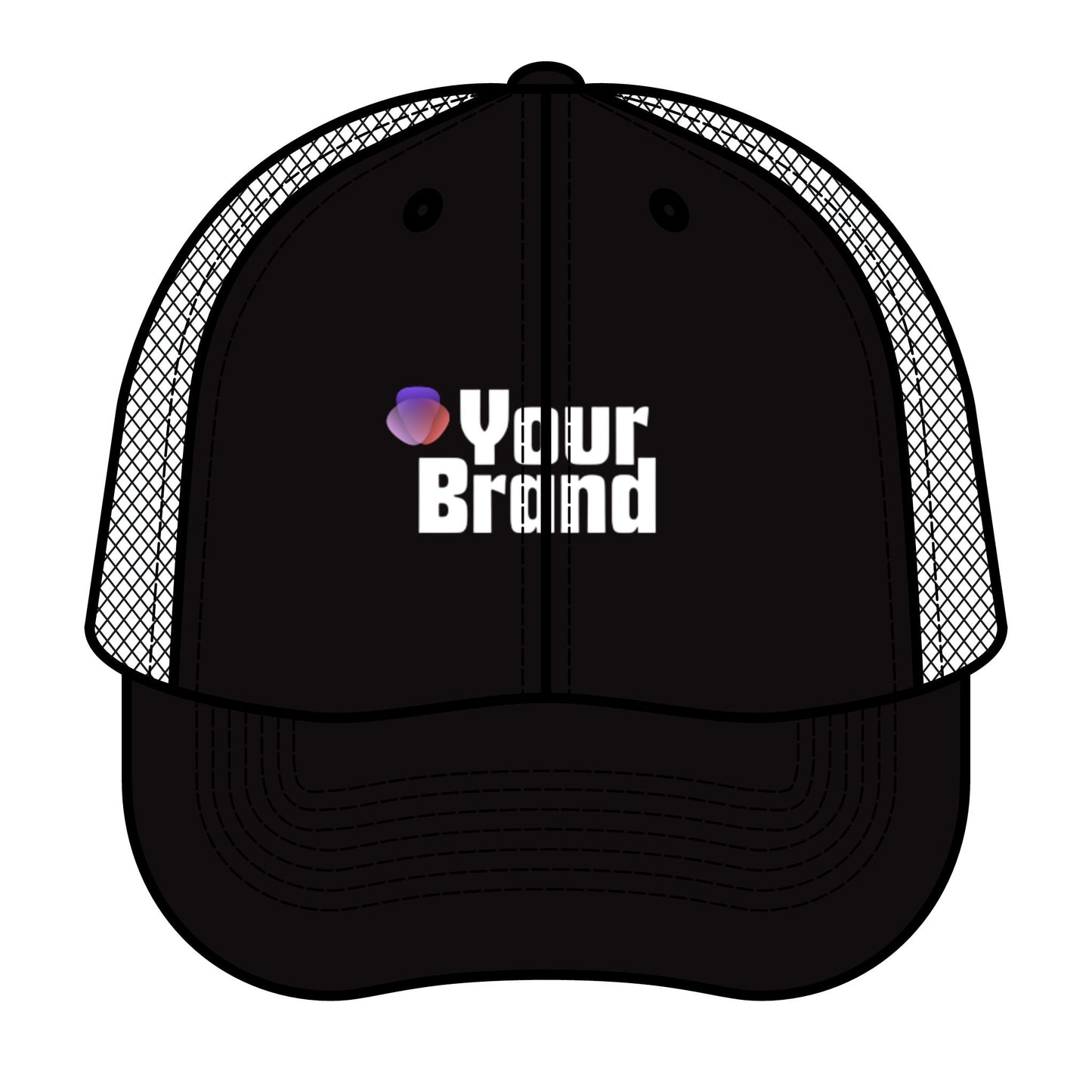 Retro Trucker Hat - Vintage Style, Personalized Gift, Outdoor Cap, Summer Accessory, Fashionable Headwear